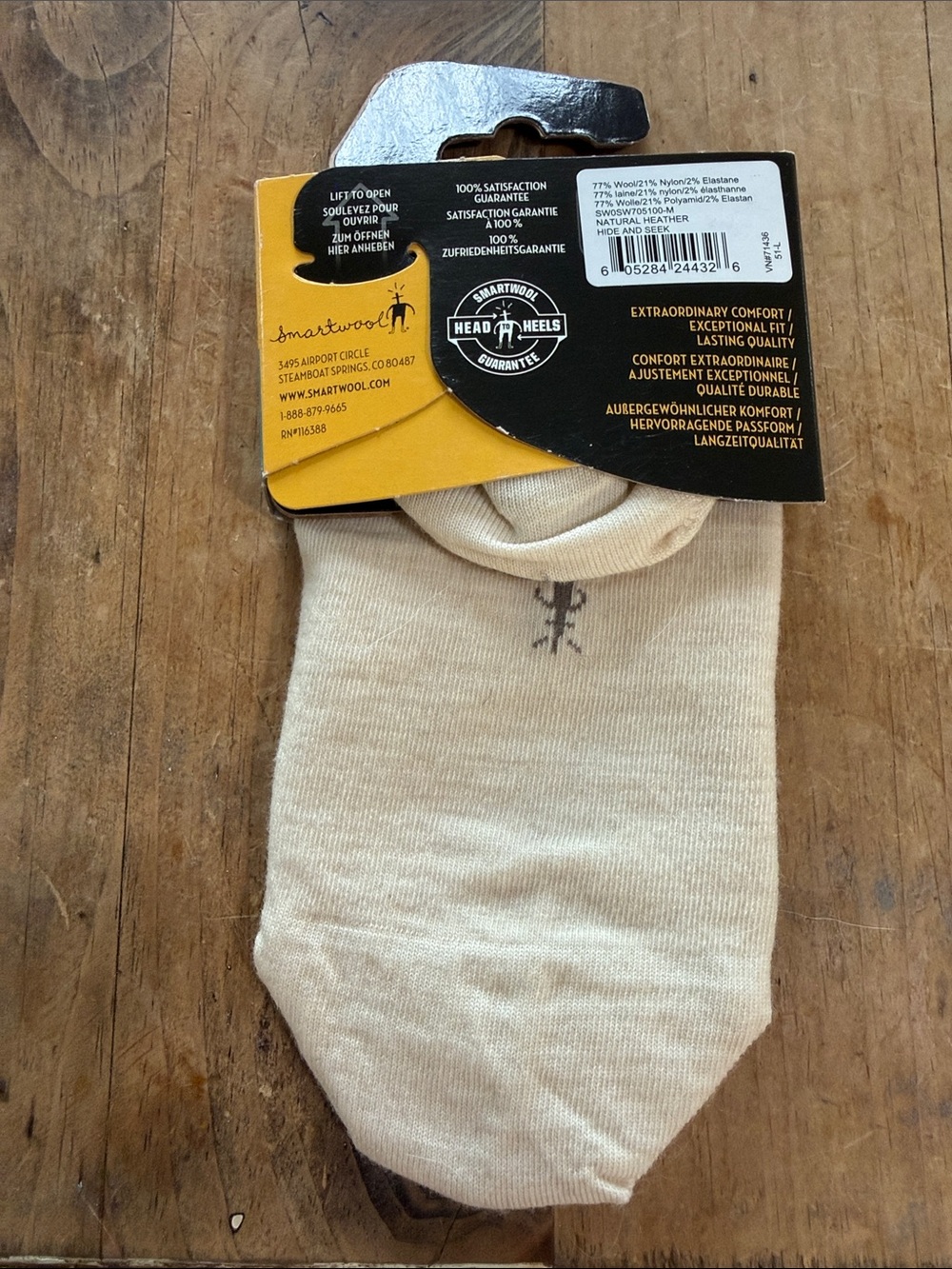 NWT Smartwool Women’s Merino Wool No Show Socks – Medium - Picture 2 of 2